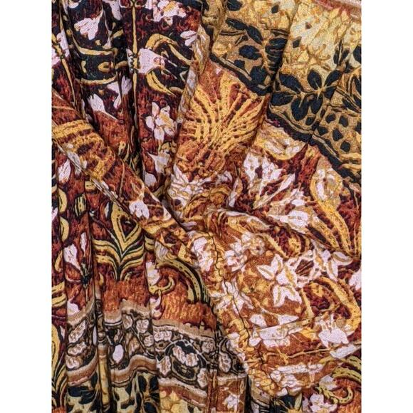 NEW Jessica Simpson 2X Midi Dress Fall Autumn Long Sleeve Hi/Low Hem Lightwt NWT - Picture 7 of 8